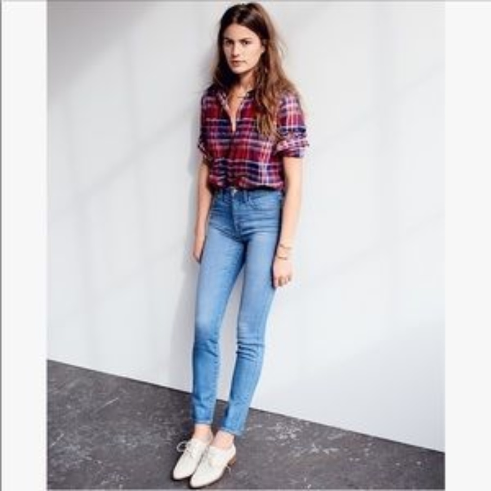 Madewell 10" High Riser Skinny Denim Jeans 24